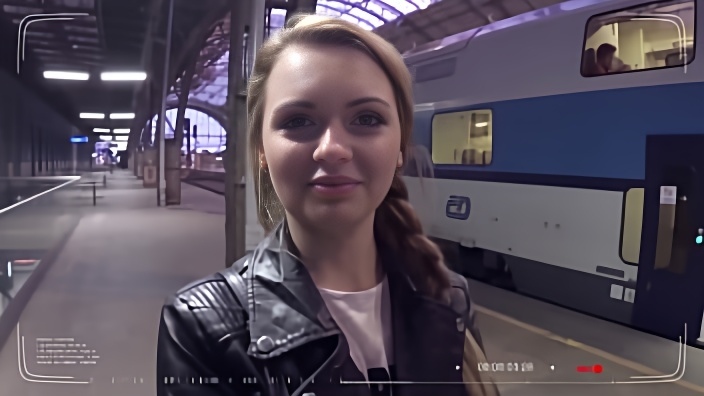Мамочка с молодой подружкой пообщались в хостеле, после чего одна из них потрахалась с пикапером