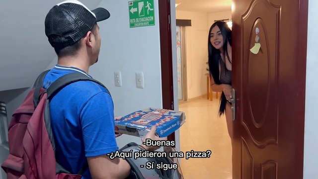 The delivery man brought me more than a pizza